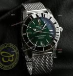 GF Breitling Superocean Heritage II 42mm 2824 Movement Green Face Watch